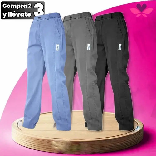 [Paga 2, Llévate 3] Pantalones Aurora de Seda y Poliéster Fría